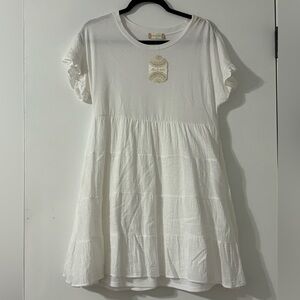 Altar’d State White T-Shirt Dress
